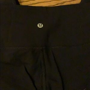 Wunder Under lululemon black pant